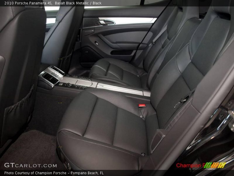 Basalt Black Metallic / Black 2010 Porsche Panamera 4S