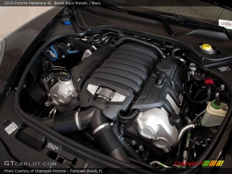 Basalt Black Metallic / Black 2010 Porsche Panamera 4S