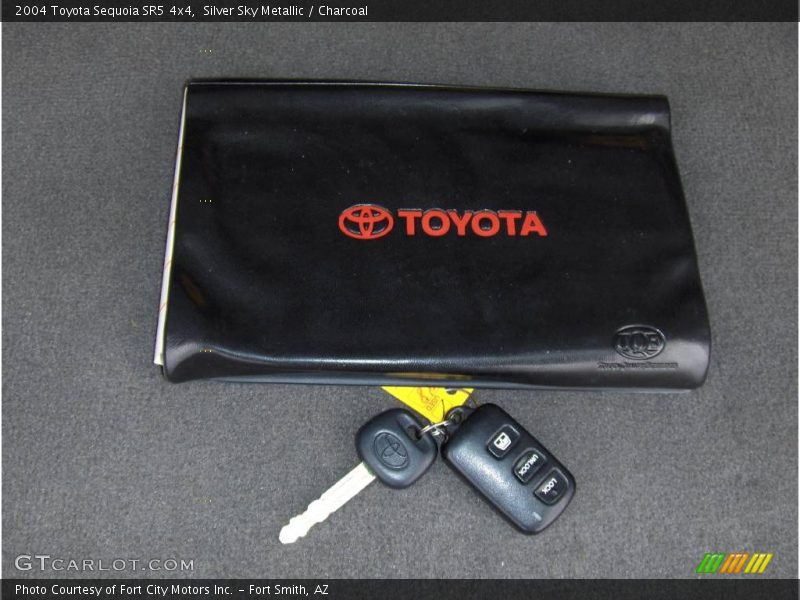 Silver Sky Metallic / Charcoal 2004 Toyota Sequoia SR5 4x4