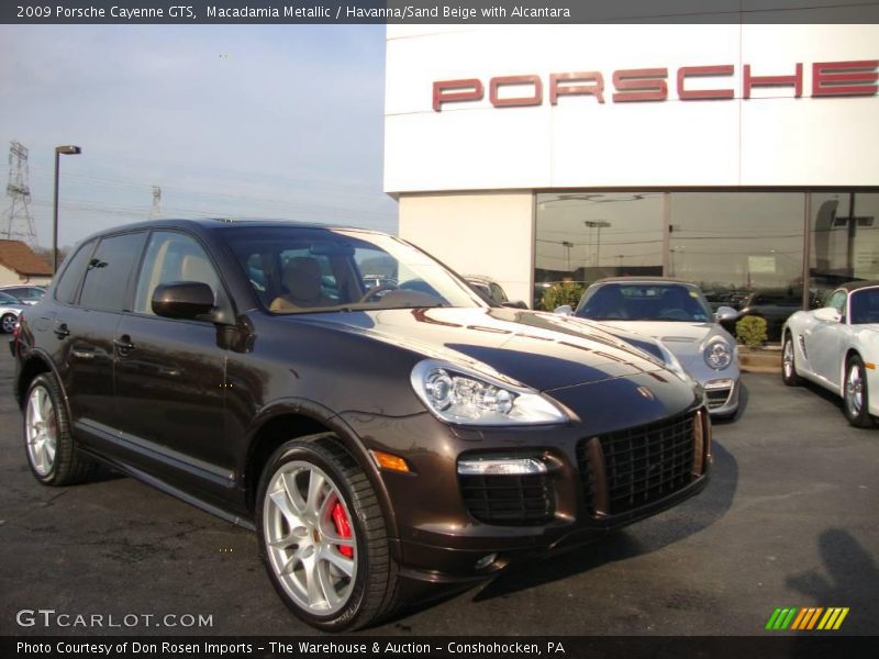 Macadamia Metallic / Havanna/Sand Beige with Alcantara 2009 Porsche Cayenne GTS