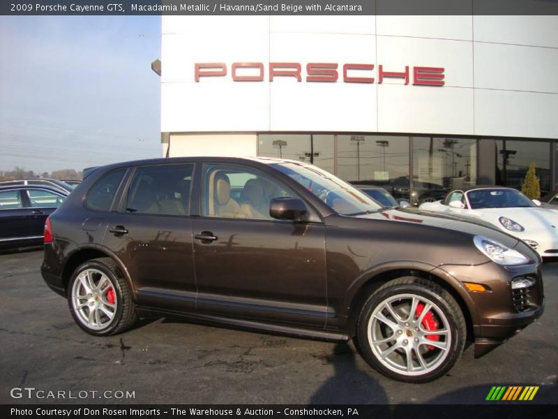 Macadamia Metallic / Havanna/Sand Beige with Alcantara 2009 Porsche Cayenne GTS