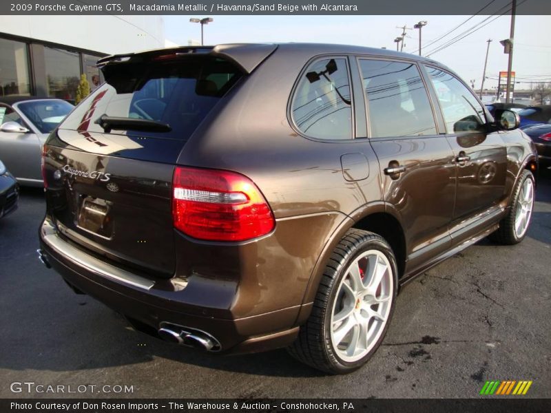 Macadamia Metallic / Havanna/Sand Beige with Alcantara 2009 Porsche Cayenne GTS