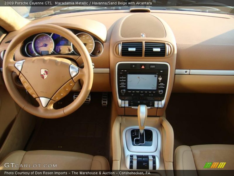 Macadamia Metallic / Havanna/Sand Beige with Alcantara 2009 Porsche Cayenne GTS