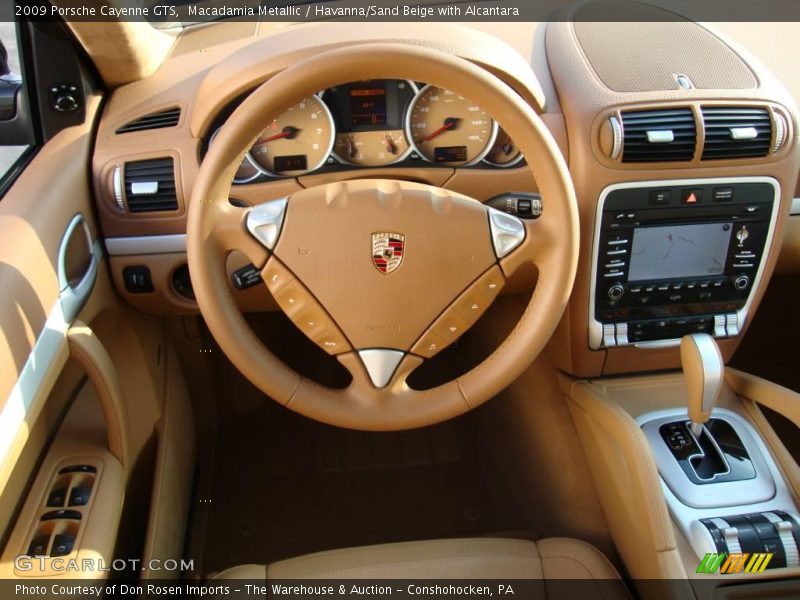 Macadamia Metallic / Havanna/Sand Beige with Alcantara 2009 Porsche Cayenne GTS