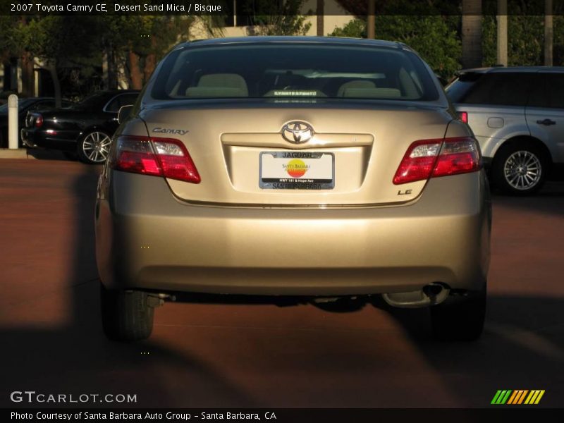 Desert Sand Mica / Bisque 2007 Toyota Camry CE