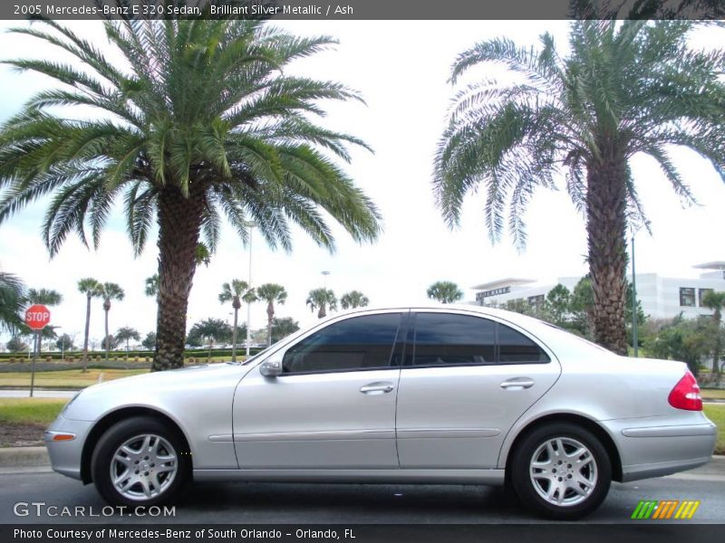 Brilliant Silver Metallic / Ash 2005 Mercedes-Benz E 320 Sedan