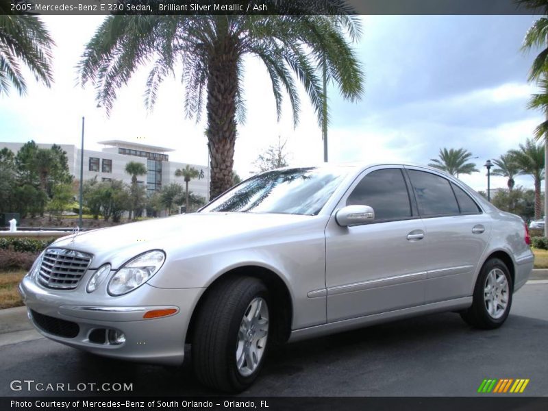 Brilliant Silver Metallic / Ash 2005 Mercedes-Benz E 320 Sedan