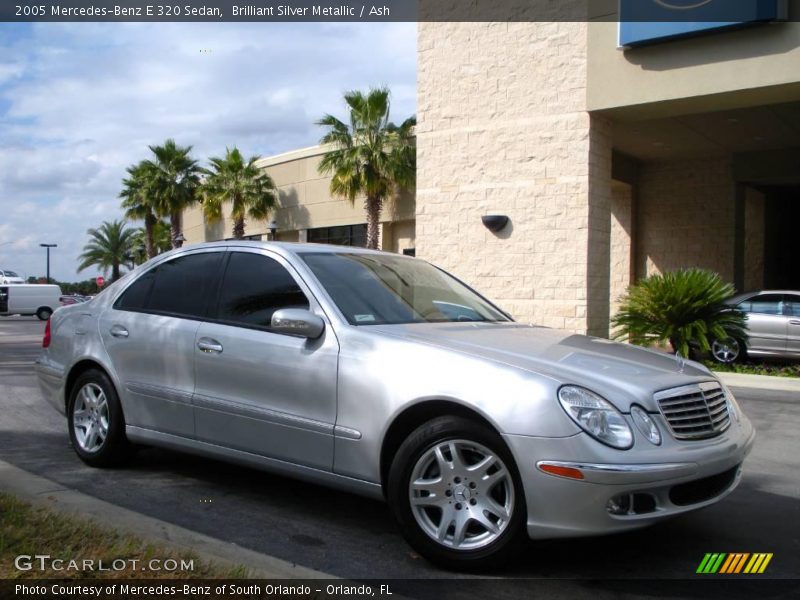 Brilliant Silver Metallic / Ash 2005 Mercedes-Benz E 320 Sedan