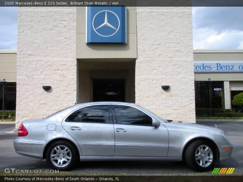 Brilliant Silver Metallic / Ash 2005 Mercedes-Benz E 320 Sedan