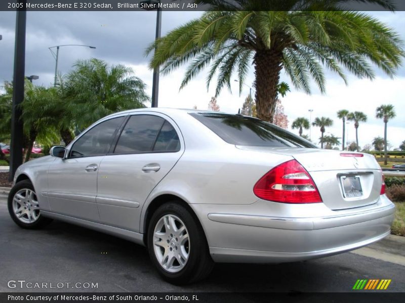 Brilliant Silver Metallic / Ash 2005 Mercedes-Benz E 320 Sedan