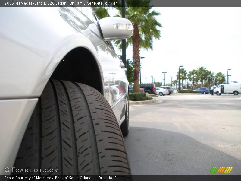 Brilliant Silver Metallic / Ash 2005 Mercedes-Benz E 320 Sedan