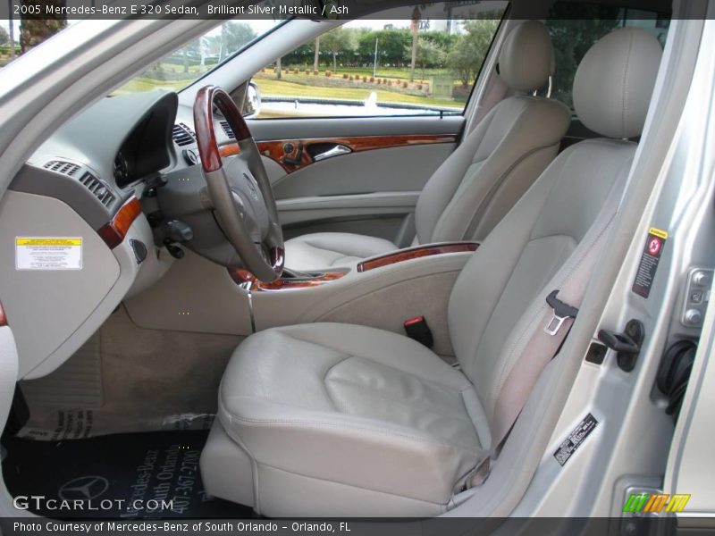 Brilliant Silver Metallic / Ash 2005 Mercedes-Benz E 320 Sedan