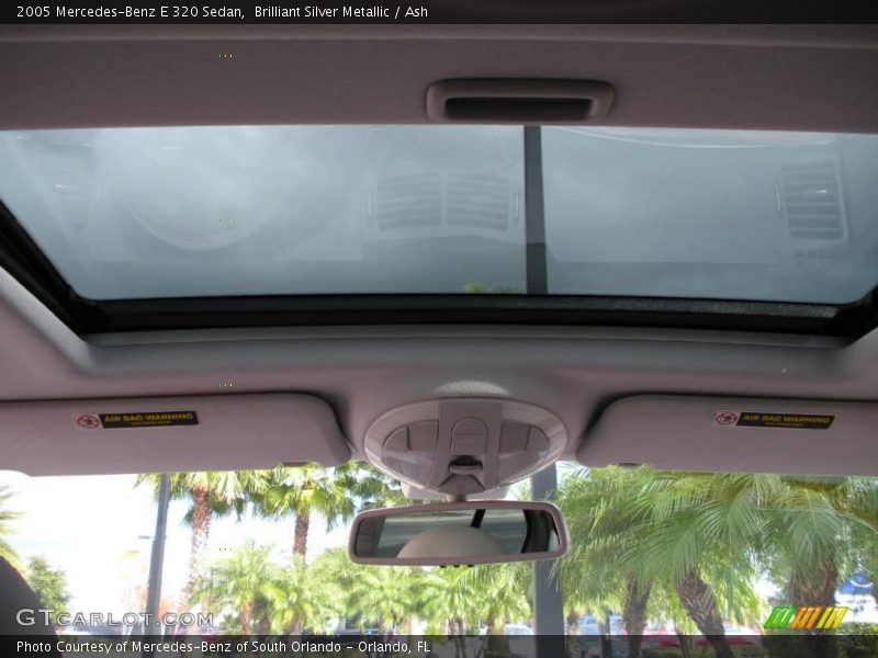 Brilliant Silver Metallic / Ash 2005 Mercedes-Benz E 320 Sedan