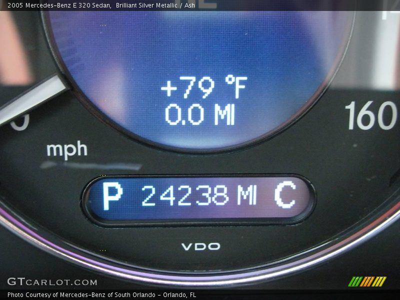 Brilliant Silver Metallic / Ash 2005 Mercedes-Benz E 320 Sedan