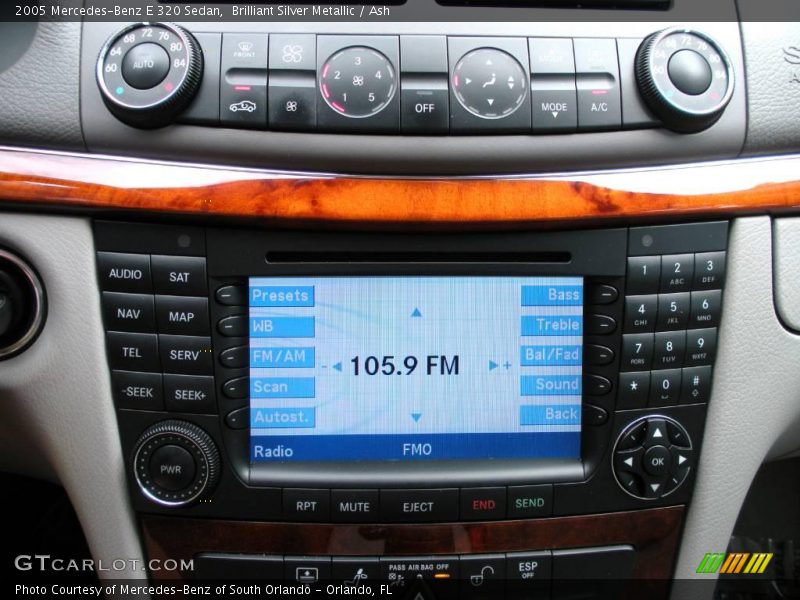 Brilliant Silver Metallic / Ash 2005 Mercedes-Benz E 320 Sedan