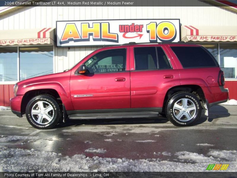 Medium Red Metallic / Medium Pewter 2004 Chevrolet TrailBlazer LT 4x4