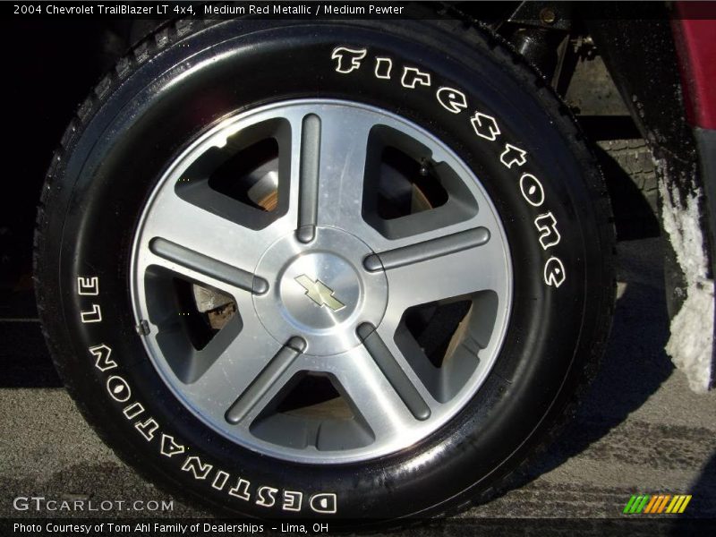Medium Red Metallic / Medium Pewter 2004 Chevrolet TrailBlazer LT 4x4