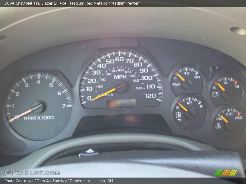 Medium Red Metallic / Medium Pewter 2004 Chevrolet TrailBlazer LT 4x4