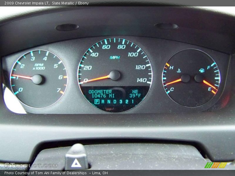 Slate Metallic / Ebony 2009 Chevrolet Impala LT