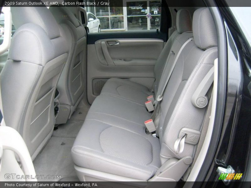 Carbon Flash Black / Gray 2009 Saturn Outlook XE AWD