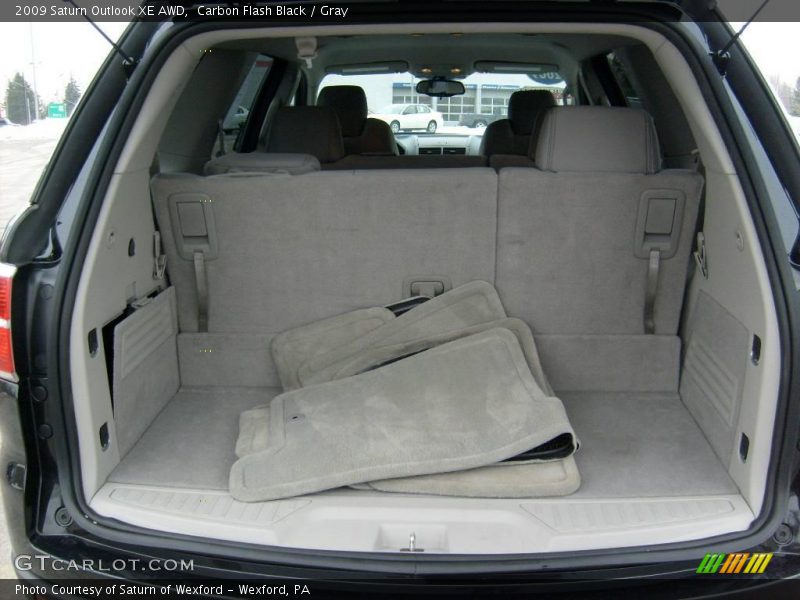 Carbon Flash Black / Gray 2009 Saturn Outlook XE AWD