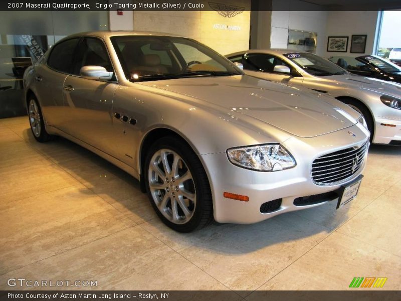 Grigio Touring Metallic (Silver) / Cuoio 2007 Maserati Quattroporte