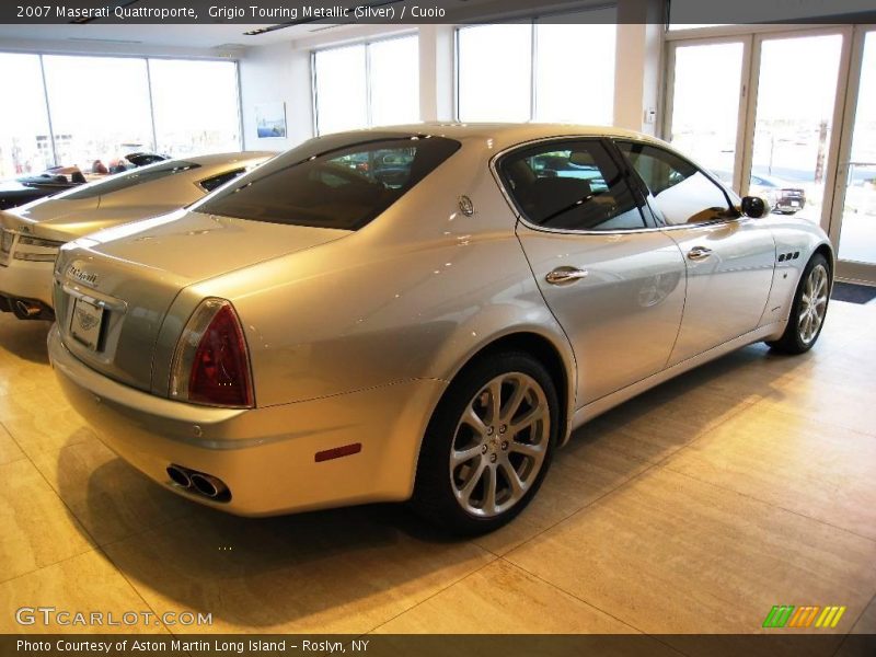 Grigio Touring Metallic (Silver) / Cuoio 2007 Maserati Quattroporte