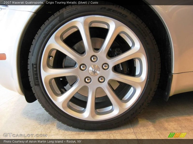 Grigio Touring Metallic (Silver) / Cuoio 2007 Maserati Quattroporte