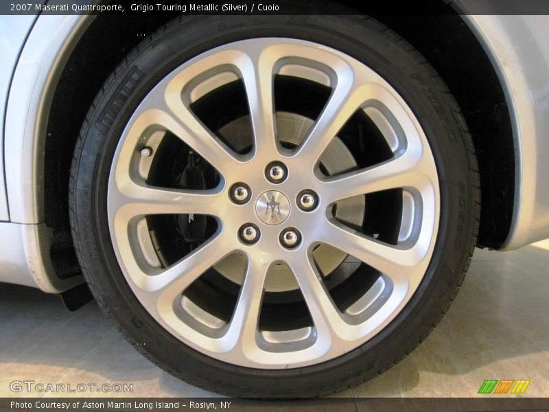 Grigio Touring Metallic (Silver) / Cuoio 2007 Maserati Quattroporte