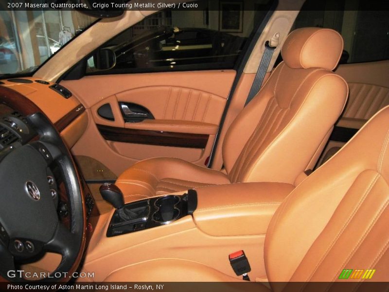 Grigio Touring Metallic (Silver) / Cuoio 2007 Maserati Quattroporte