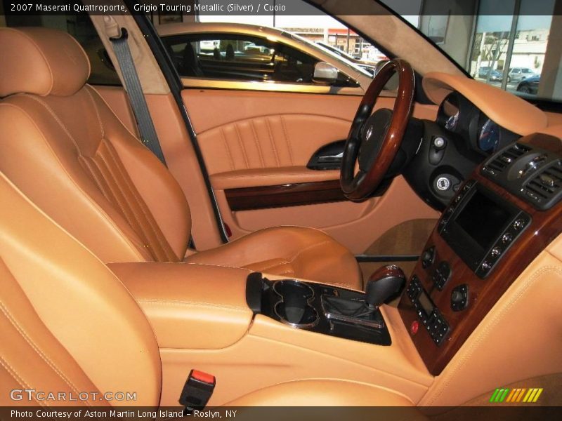 Grigio Touring Metallic (Silver) / Cuoio 2007 Maserati Quattroporte