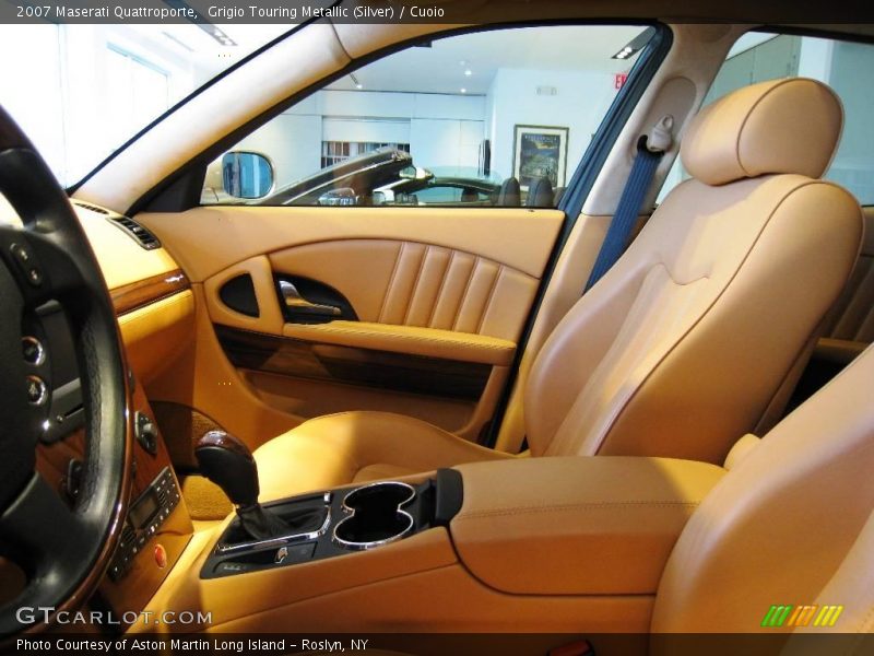 Grigio Touring Metallic (Silver) / Cuoio 2007 Maserati Quattroporte