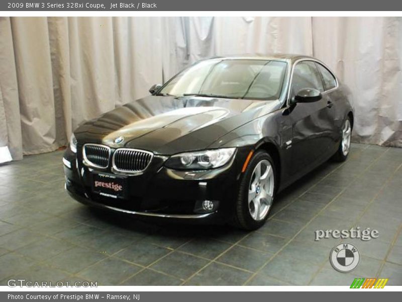 Jet Black / Black 2009 BMW 3 Series 328xi Coupe