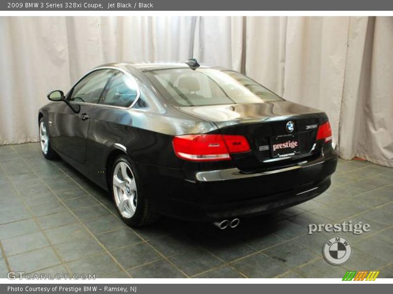 Jet Black / Black 2009 BMW 3 Series 328xi Coupe
