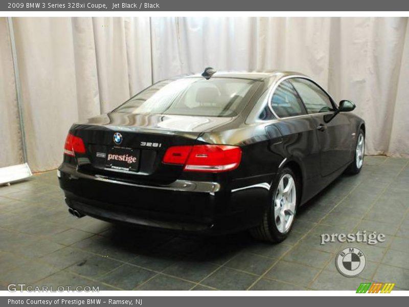 Jet Black / Black 2009 BMW 3 Series 328xi Coupe