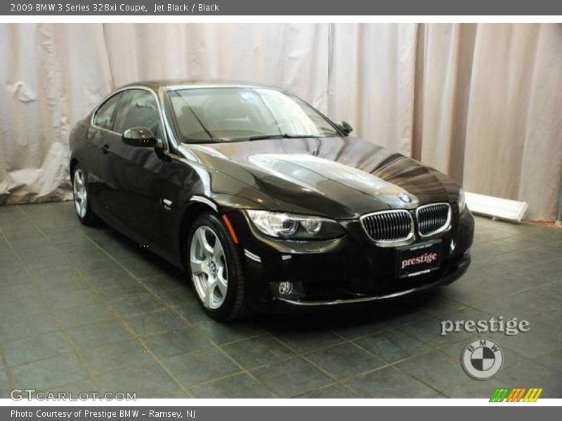 Jet Black / Black 2009 BMW 3 Series 328xi Coupe