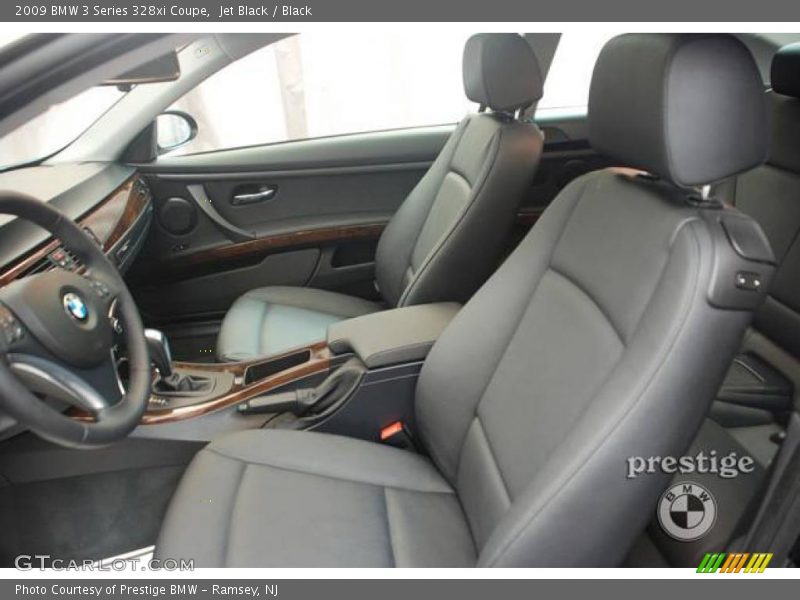 Jet Black / Black 2009 BMW 3 Series 328xi Coupe