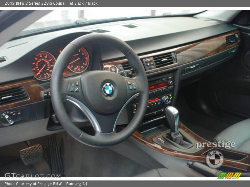 Jet Black / Black 2009 BMW 3 Series 328xi Coupe