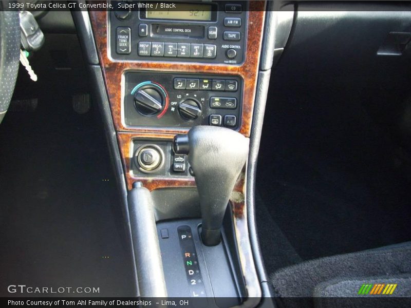 Super White / Black 1999 Toyota Celica GT Convertible