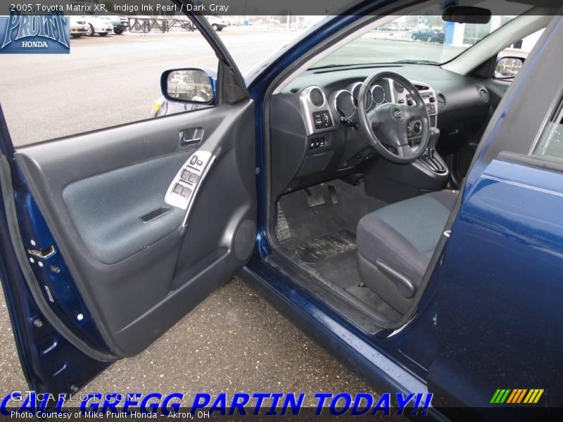 Indigo Ink Pearl / Dark Gray 2005 Toyota Matrix XR