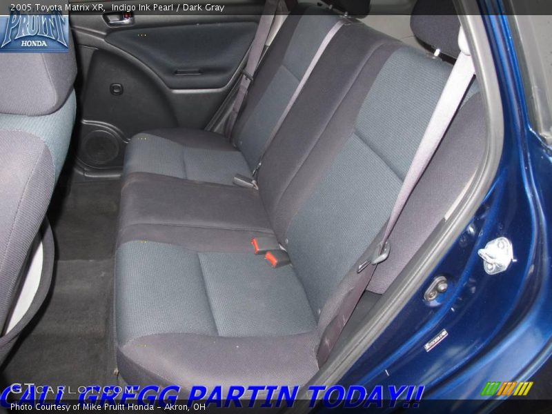 Indigo Ink Pearl / Dark Gray 2005 Toyota Matrix XR