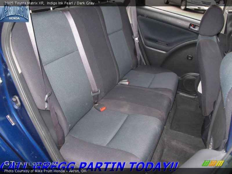Indigo Ink Pearl / Dark Gray 2005 Toyota Matrix XR