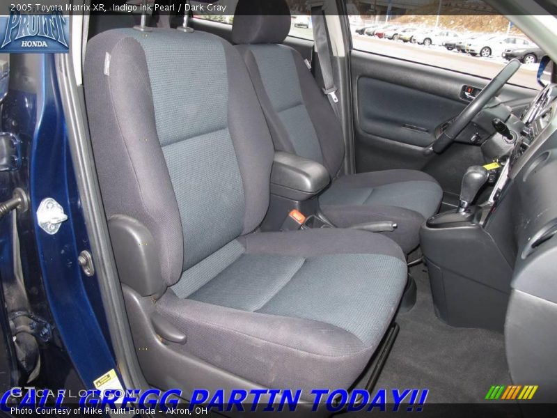 Indigo Ink Pearl / Dark Gray 2005 Toyota Matrix XR
