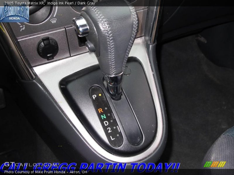 Indigo Ink Pearl / Dark Gray 2005 Toyota Matrix XR