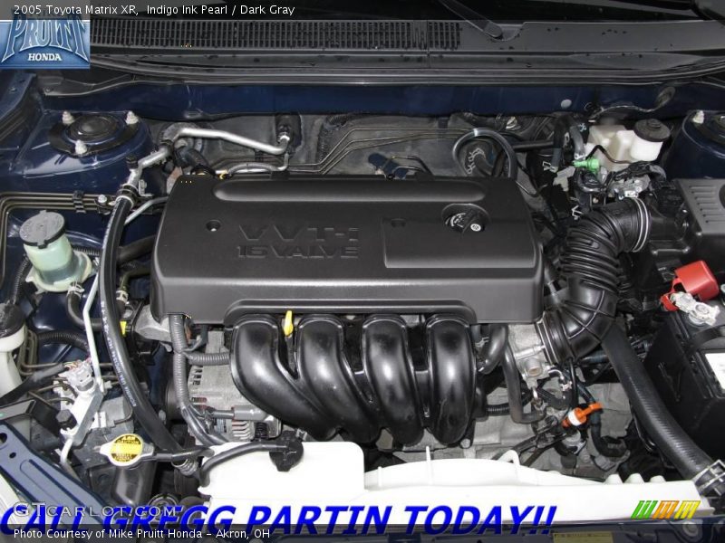 Indigo Ink Pearl / Dark Gray 2005 Toyota Matrix XR