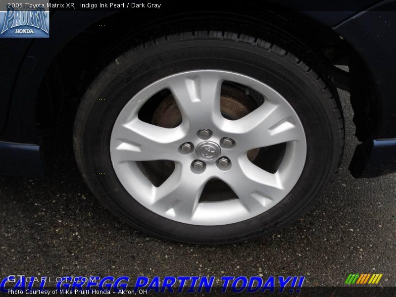 Indigo Ink Pearl / Dark Gray 2005 Toyota Matrix XR