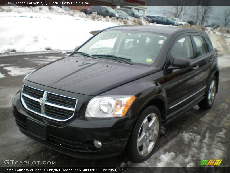 Black / Pastel Slate Gray 2007 Dodge Caliber R/T