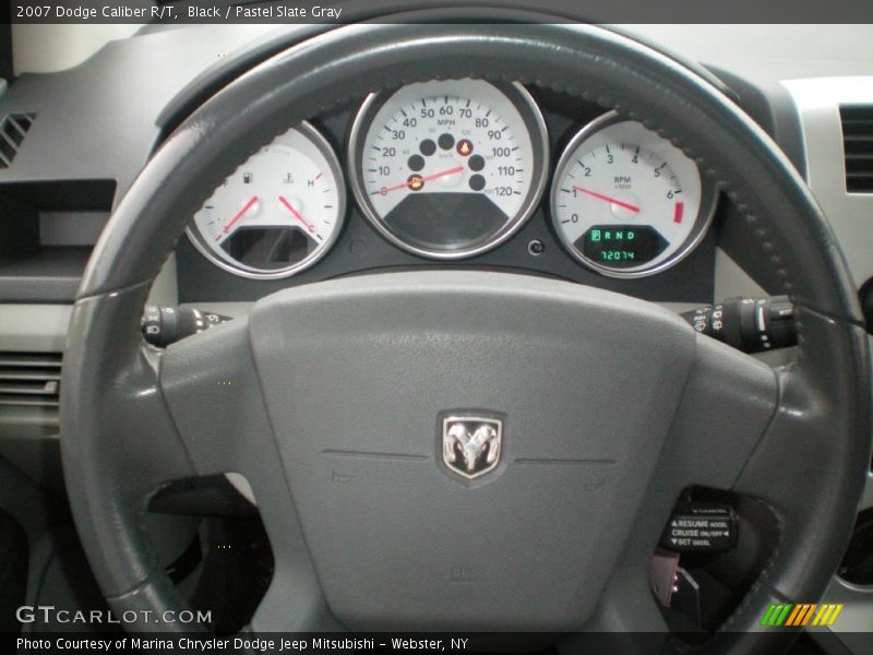 Black / Pastel Slate Gray 2007 Dodge Caliber R/T