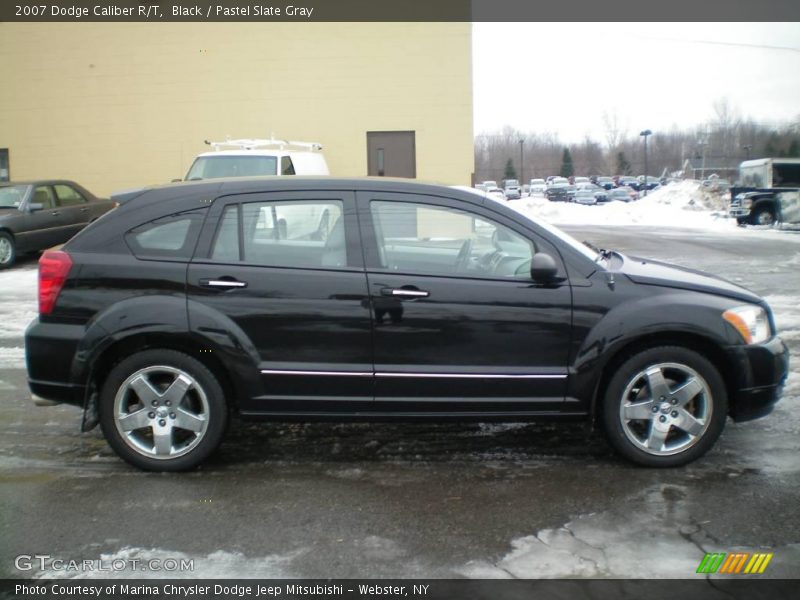 Black / Pastel Slate Gray 2007 Dodge Caliber R/T