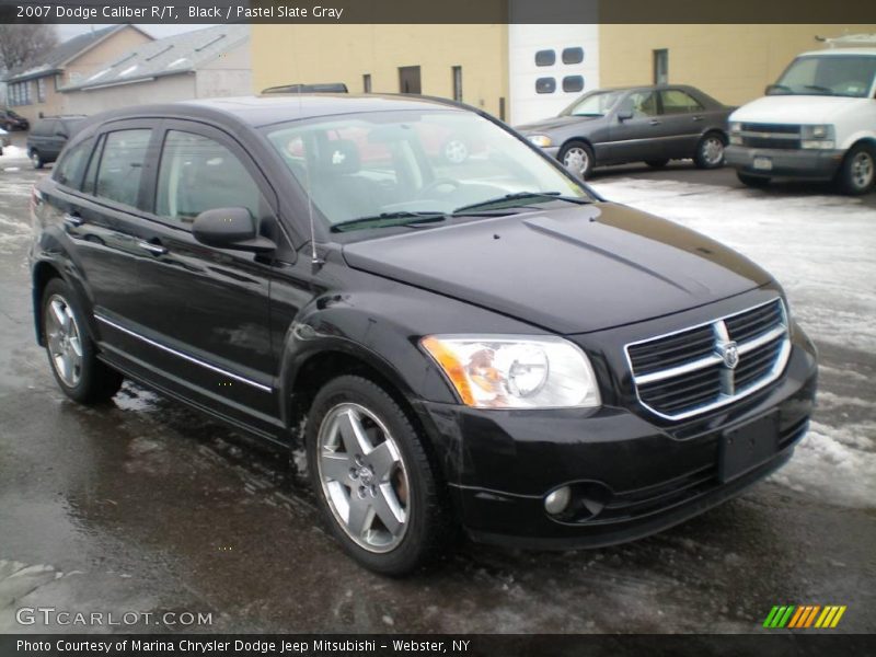 Black / Pastel Slate Gray 2007 Dodge Caliber R/T